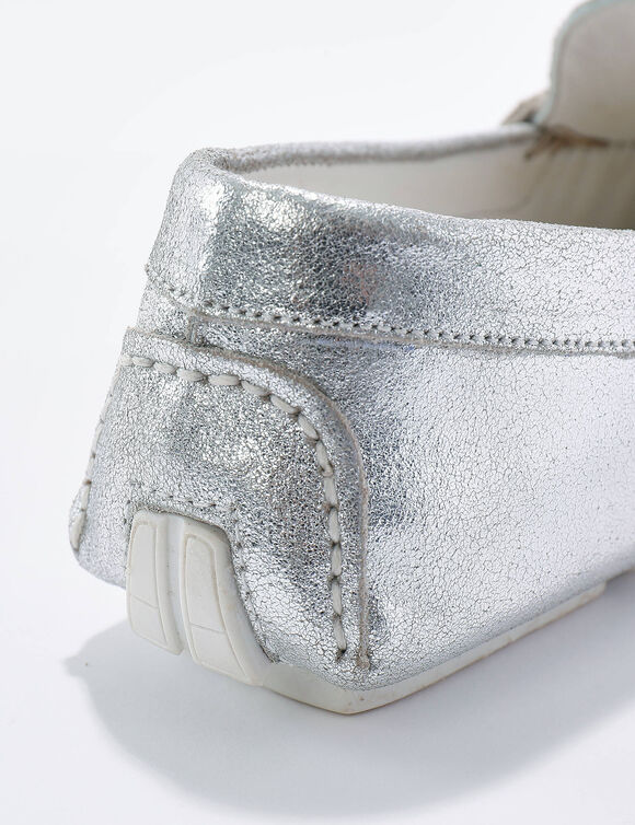 Mocassins en cuir (argenté) Mocassins en cuir (argenté)